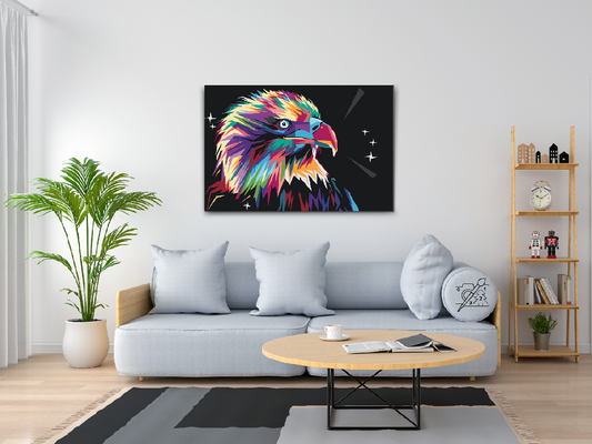 Paint by Numbers - Vector Eagle