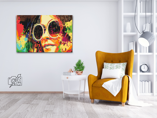 Paint by Numbers - Farverige solbriller