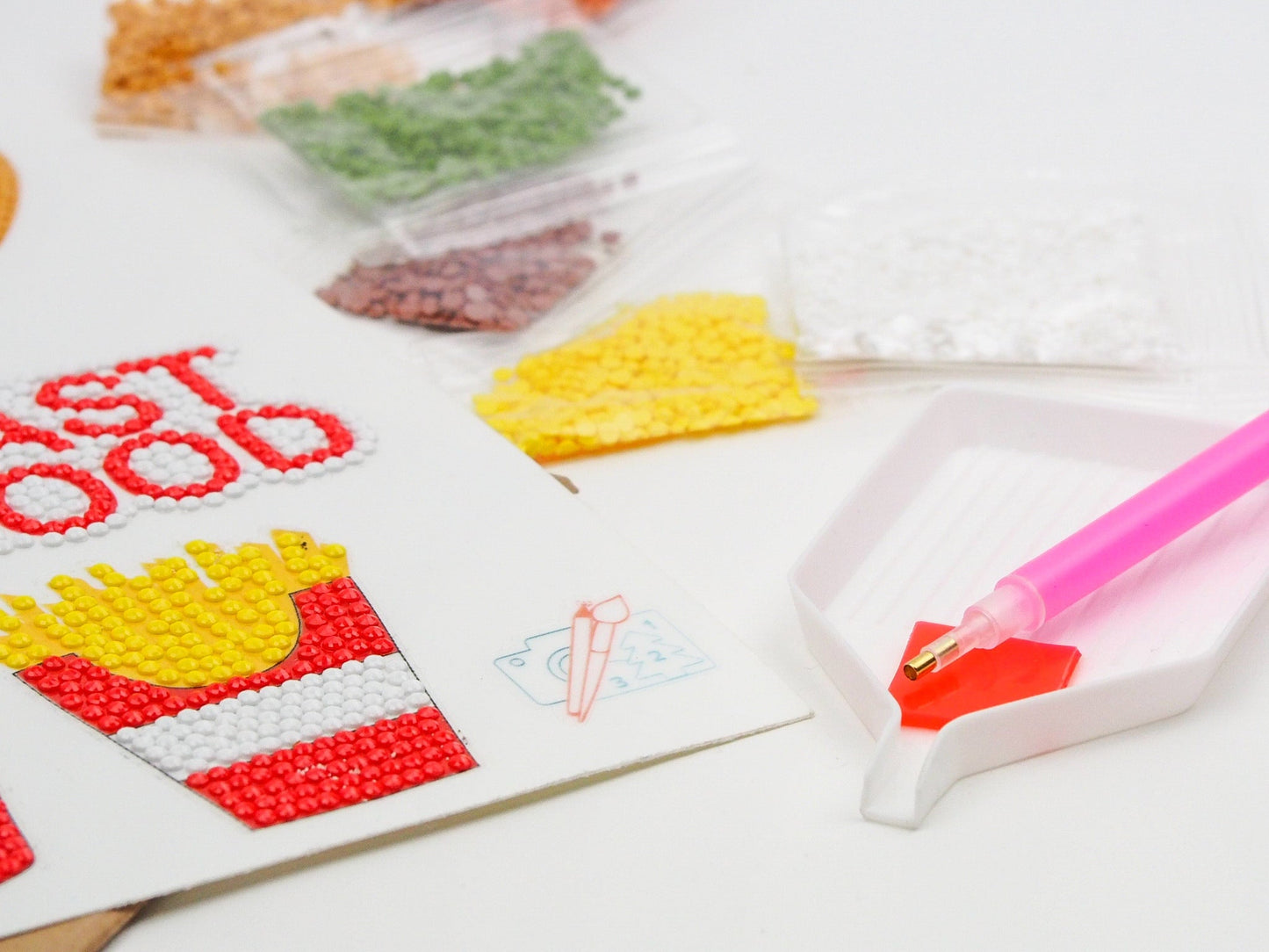 Diamond Painting Sticker - Bon Appétit