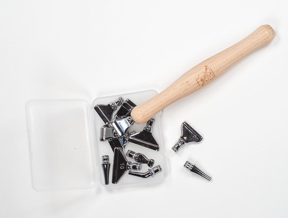 Tilbehør - Diamond Painting pen i træ – med 13 spidser