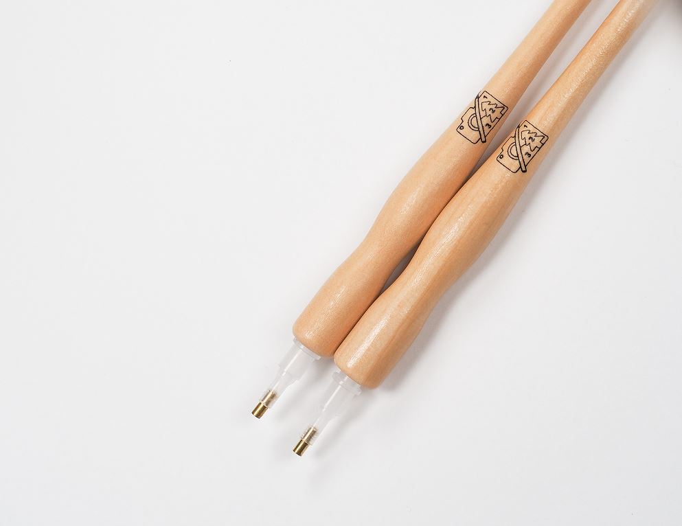 Tilbehør - Diamond Painting pen i træ