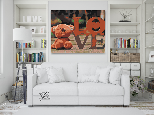 Paint by Numbers - Teddy Bear