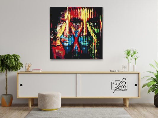 Paint by Numbers - To Ansigter