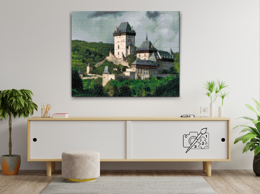 Diamond Painting - Karlštejn Slot 3