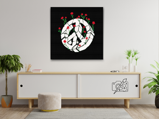 Diamond Painting - Fredens symbol