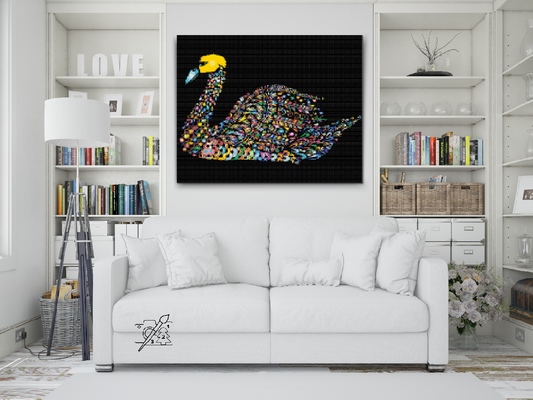 Diamond Painting - Svanemandalaen