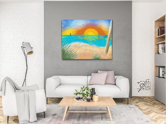 Diamond Painting - Malet strand