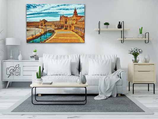 Diamond Painting - Sevilla, Španělsko
