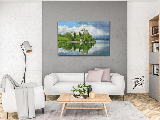 Diamond Painting - Niedzica Slot, Polen