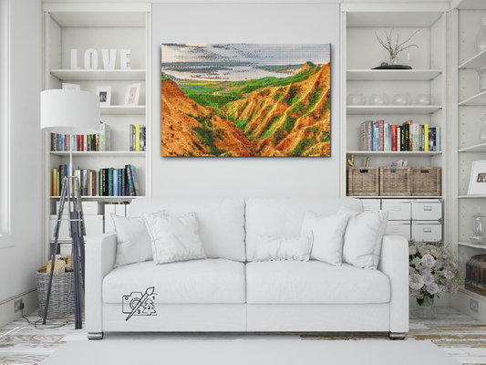 Diamond Painting - Barrancas de Burujón, Toledo
