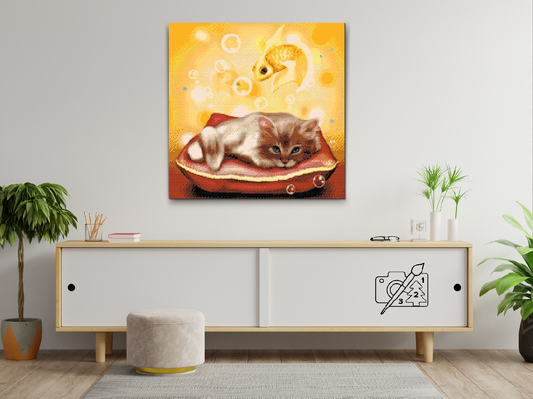 Diamond Painting - Drømmende Mis
