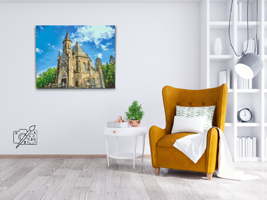 Diamond Painting - Schwarzenberg-grav 2
