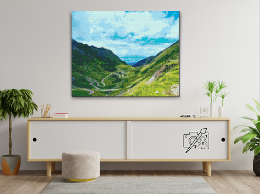 Diamond Painting - Transfagarasan-ruten i Rumænien 3