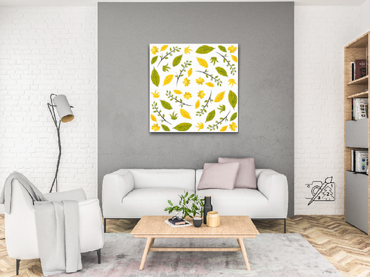 Diamond Painting - Faldende blade