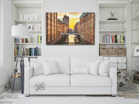 Diamond Painting - Hamborg, Tyskland