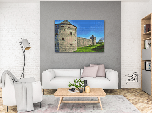 Diamond Painting - Bzovík-klosteret, Slovakiet