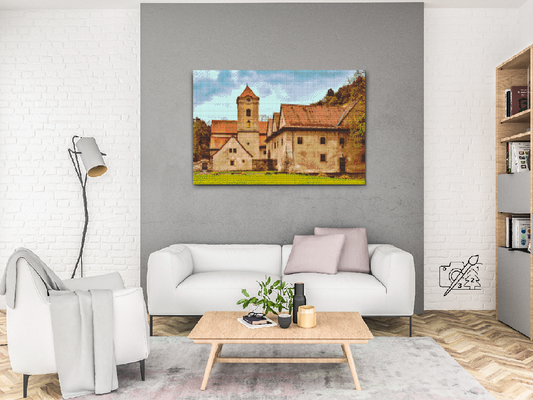 Diamond Painting - Røde Kloster, Slovakiet