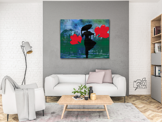 Diamond Painting - Kvindens tanker