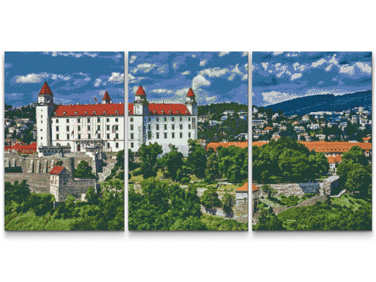 Diamond Painting - Bratislava Slot (sæt af 3)