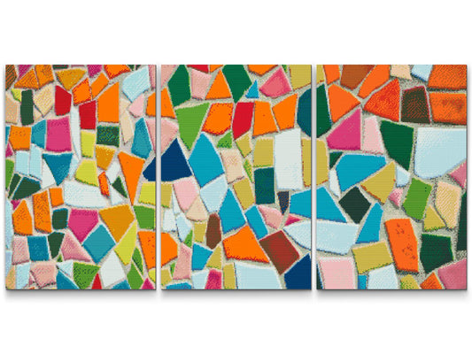 Diamond Painting - Farvede sten (sæt af 3)