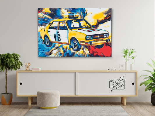 Paint by Numbers - Škoda 120