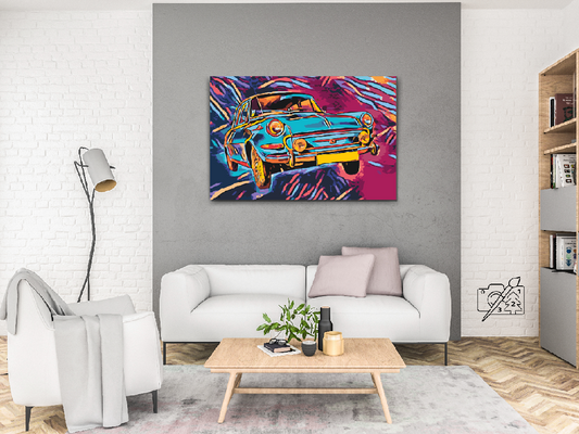 Paint by Numbers - Škoda 1000
