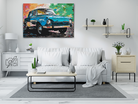 Paint by Numbers - Škoda 100