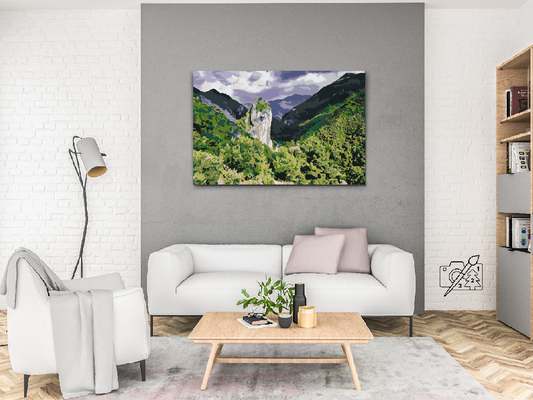 Paint by Numbers - Orsomarso, Calabrien