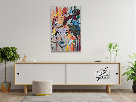 Paint by Numbers - Smukke blå læber