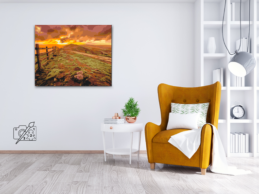 Paint by Numbers - Peak District - Nationalpark, Storbritannien 2