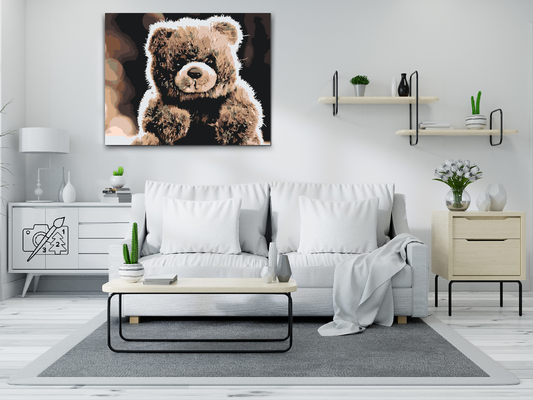 Paint by Numbers - Teddy