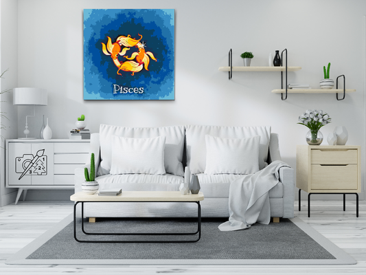 Paint by Numbers - Fiskene