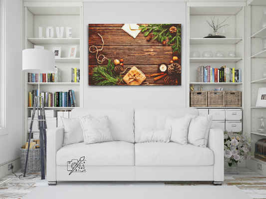 Diamond Painting - Julebaggrund