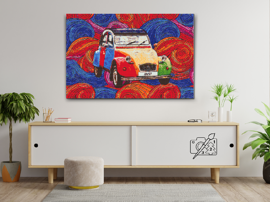 Diamond Painting - Citroën 2CV