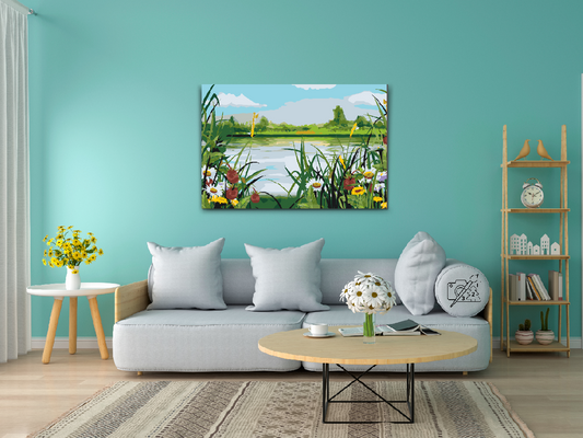 Paint by Numbers - Sommerhave