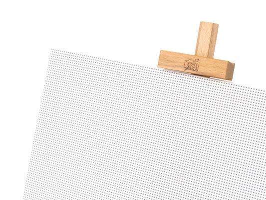 Tilbehør - Tomt lærred med grid til Diamond Painting