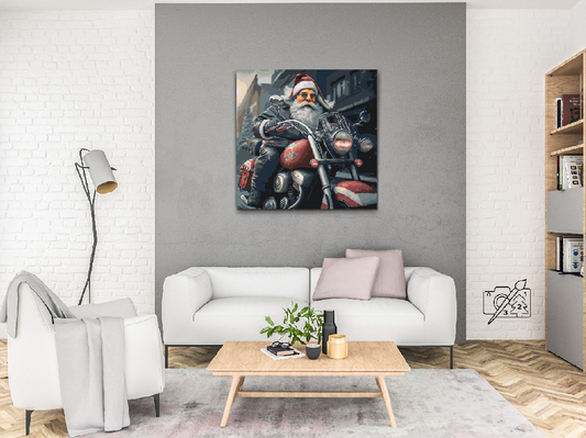 Paint by Numbers - Moderne julemanden