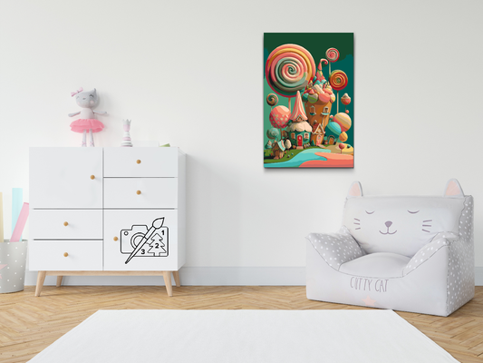 Paint by Numbers - Sukkerhuse