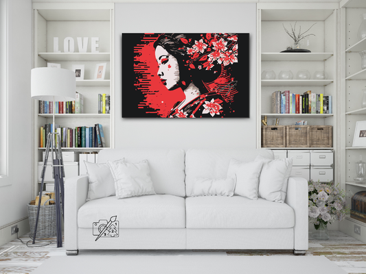 Paint by Numbers - Geisha