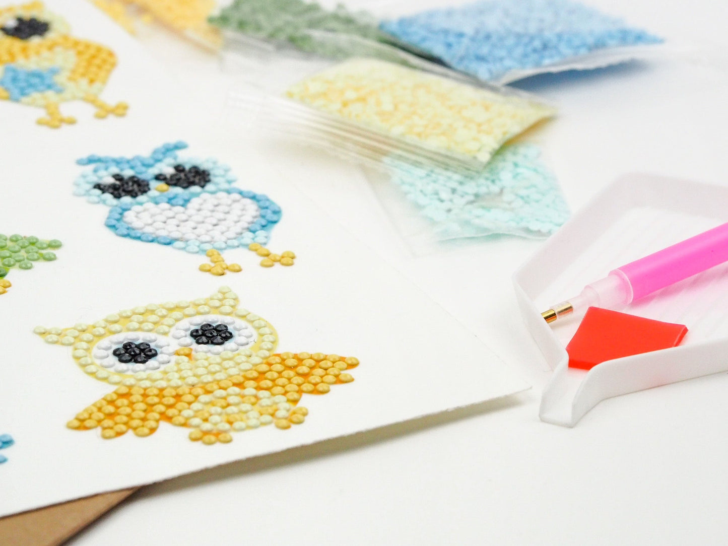 Diamond Painting Sticker - Ugler