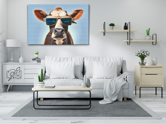 Diamond Painting - Cool Cow