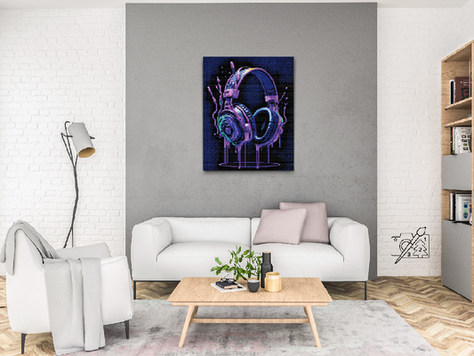 Diamond Painting - Hovedtelefoner