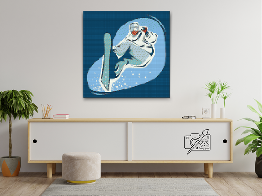 Diamond Painting - Snowboarder