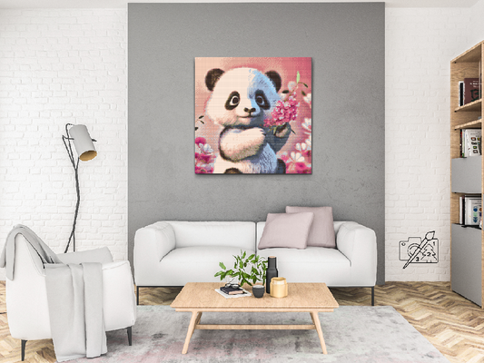 Diamond Painting - En sød panda