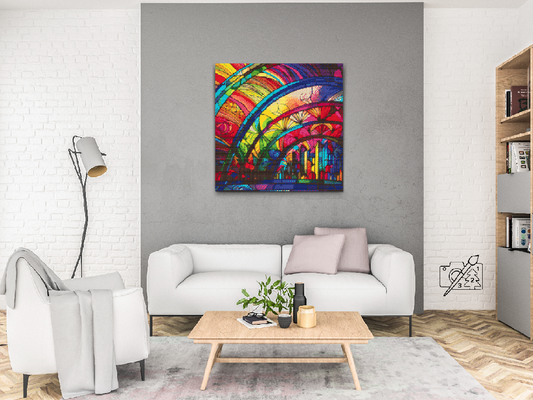 Diamond Painting - Glasmosaikvinduer