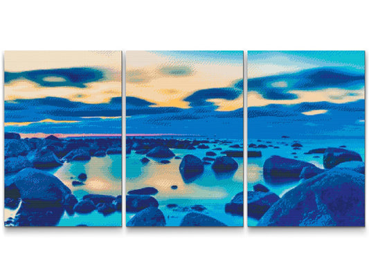 Diamond Painting - Østersøen (sæt af 3)