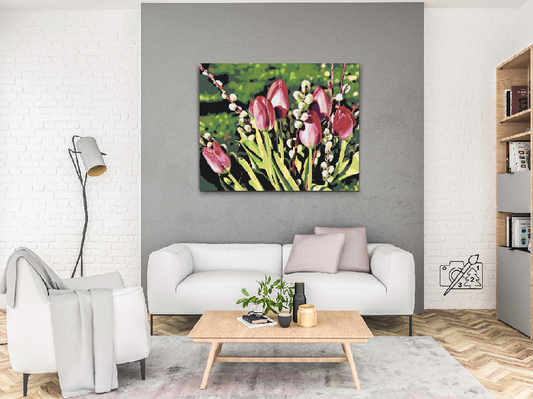 Paint by Numbers - Tulipaner