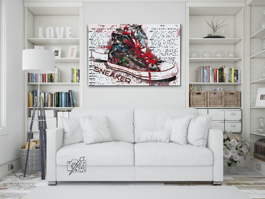 Paint by Numbers - Converse Sneakers