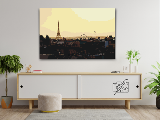 Paint by Numbers - Paris ved daggry