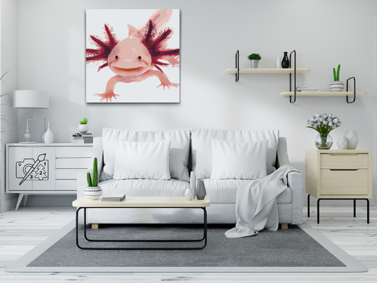 Paint by Numbers - Axolotl 3